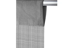 Arsvita Fadenvorhang Fadengardine Gardine Vorhang Prince 90 cm x 250 cm Grau