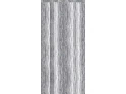 Arsvita Fadenvorhang Metall Optik Gardine Vorhang Lurex Universalband 140 cm x 250 cm