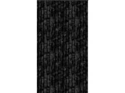 Hot Arsvita Flauschvorhang Flauschgardine Vorhang 90 cm x 200 cm Unistreifen Schwarz