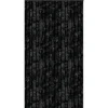 Outlet Arsvita Flauschvorhang Flauschgardine Vorhang 140 cm x 220 cm Unistreifen Schwarz