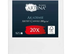 Artina Akademie Keilrahmen 20x20cm FSC 20tlg