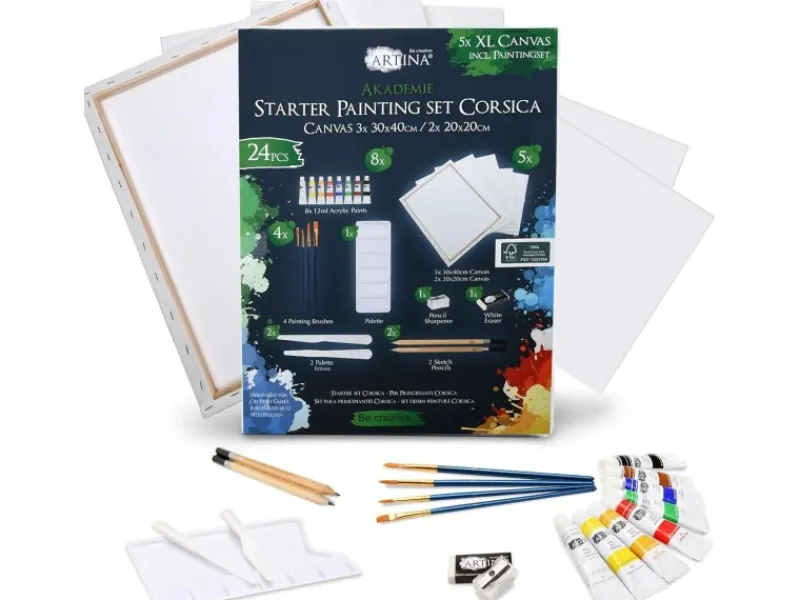 Artina Corsica Malset mit Colmar Staffelei