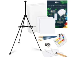 Hot Artina Corsica Malset mit Paris Staffelei Mehrfarbig