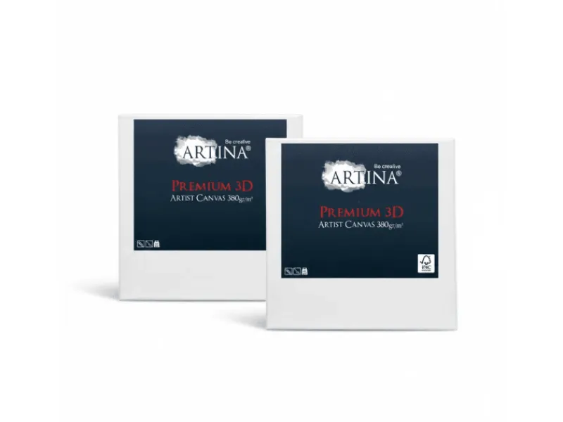 Artina Premium 3D Keilrahmen 40x40cm FSC 2tlg