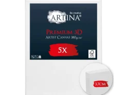 Artina Premium 3D Keilrahmen 80x100cm FSC 5tlg