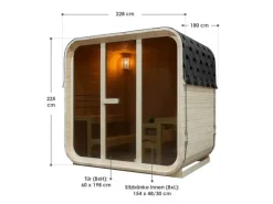 Online Artsauna Cube Fasssauna Fjora