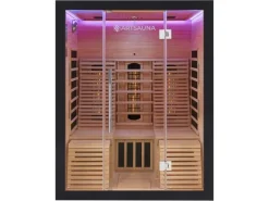 Artsauna Infrarotkabine Helsinki 150 mit Dual Technology Schwarz