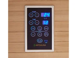 Artsauna Infrarotkabine Helsinki 150 mit Dual Technology Schwarz