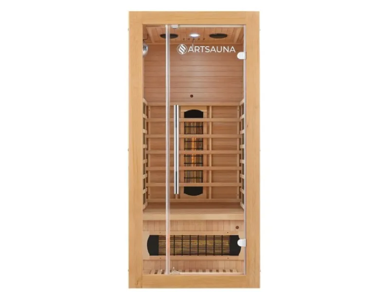 Clearance Artsauna Infrarotkabine Kiruna90 mit Dual Technologie