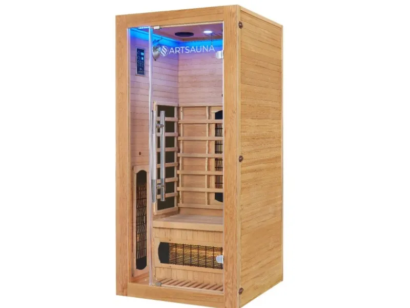 Clearance Artsauna Infrarotkabine Kiruna90 mit Dual Technologie
