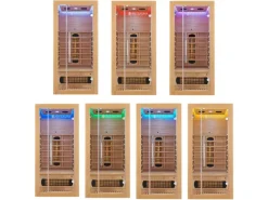 Clearance Artsauna Infrarotkabine Kiruna90 mit Dual Technologie