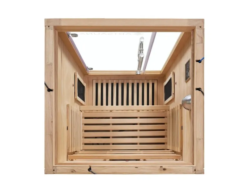 Clearance Artsauna Infrarotkabine Kiruna90 mit Dual Technologie