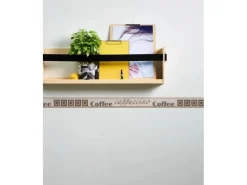 Online AS-Creation A.S. Création Borte selbstklebend Coffee Küche 5 m x 5 cm Braun