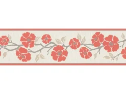 AS-Creation A.S. Création Borte selbstklebend Blumen 5 m x 17 cm