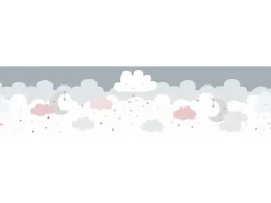 AS-Creation A.S. Création Borte selbstklebend Wolken Kinderzimmer 5 m x 15 cm