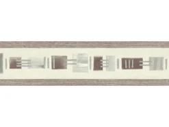 Clearance AS-Creation A.S. Création selbstklebende Bordüre Grafik Grau-Braun