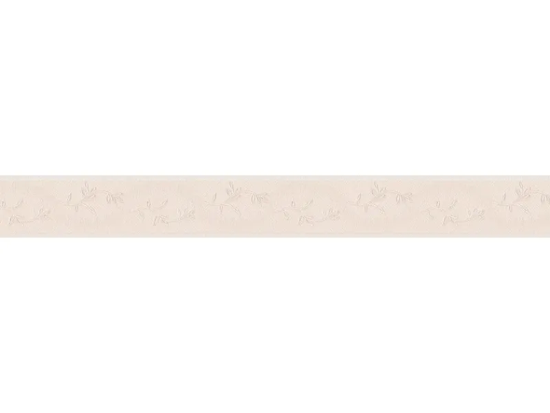 AS-Creation A.S. Création selbstklebende Bordüre Blumenranke Beige-Weiß