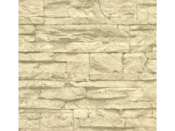 Hot AS-Creation A.S. Création Tapete Stein-Optik Beige und Creme-Beige 53 cm x 10,05 m AS-707130