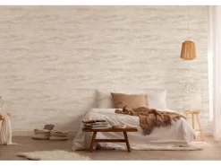 New AS-Creation A.S. Création Vliestapete Putzoptik Creme