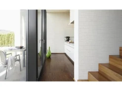 New AS-Creation A.S. Creation Strukturprofiltapete Dekora Natur Stein Weiß FSC®