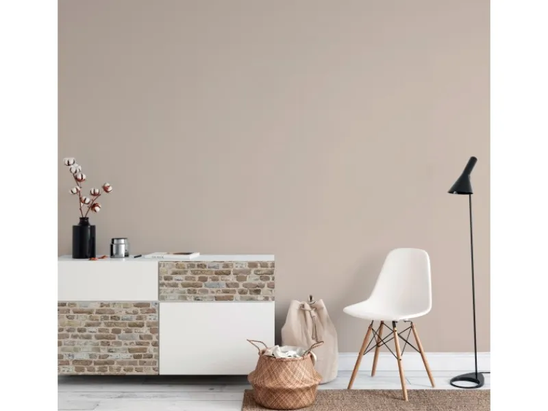 AS-Creation AS Creation Tapete Pop Up Panel Selbstklebend Steine 250 x 52 cm Braun-Grau FSC®