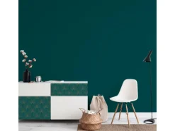 AS-Creation AS Creation Tapete Pop Up Panel Selbstklebend Retro 250 x 52 cm Petrol-Gold FSC®