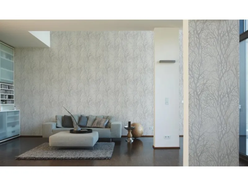 AS-Creation A.S. Creation Vliestapete Elegance Äste Weiß FSC®