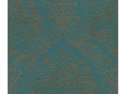 AS-Creation Vliestapete Barock Ornament -Gold