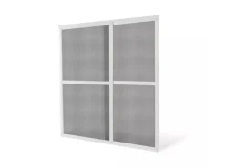 Hot Avosdim Fliegengitter Schiebetür Aluminium 240cm x 240cm Weiß