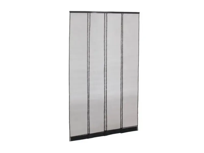 Best Avosdim Insektenschutz Lamellenvorhang 230cm x 130cm Schwarz