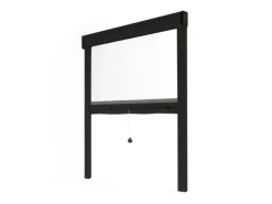 Best Avosdim Insektenschutzrollo Fenster & Tür Aluminium 125cm x 220cm Schwarz