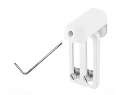 New Avosdim Klemmträger Für Rollos und Jalousien 2Er Set Verstärkt Weiß