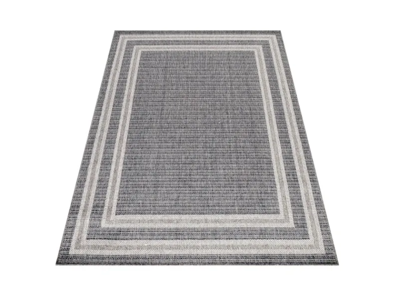 Best Ayyildiz In- und Outdoor-Teppich Aruba 4901 200 cm x 290 cm Grau