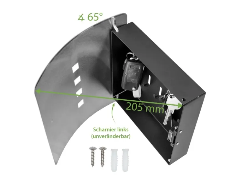 Sale Banjado Design Schlüsselkasten Aus Edelstahl Für 10 Schlüssel 24x21,5x7cm Mit Magnetverschluss Motiv London Red Telephone