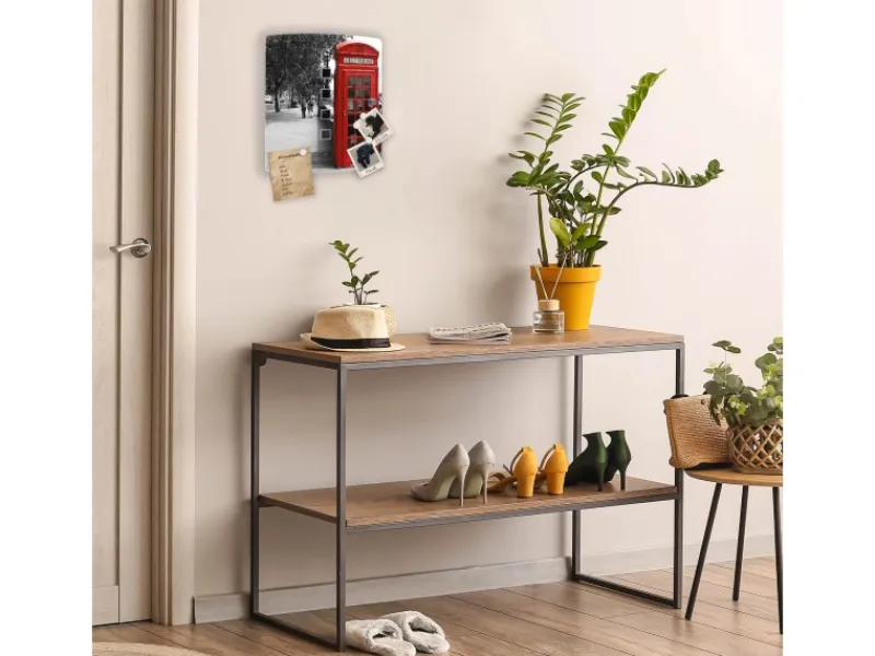 Sale Banjado Design Schlüsselkasten Aus Edelstahl Für 10 Schlüssel 24x21,5x7cm Mit Magnetverschluss Motiv London Red Telephone