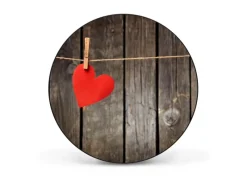 Online Banjado Magnettafel Rund Größe 47cm Magnetwand Schwarz Aus Metall Magnetpinnwand Pinnwand Motiv Kurznachricht