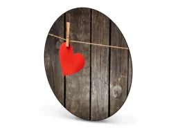 Online Banjado Magnettafel Rund Größe 47cm Magnetwand Schwarz Aus Metall Magnetpinnwand Pinnwand Motiv Kurznachricht