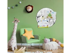 Discount Banjado Magnettafel Rund Größe 47cm Magnetwand Schwarz Aus Metall Magnetpinnwand Pinnwand Motiv Pusteblumen Sw