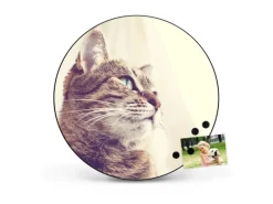 Online Banjado Magnettafel Rund Größe 47cm Magnetwand Schwarz Aus Metall Magnetpinnwand Pinnwand Motiv Holgerson