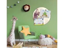 Online Banjado Magnettafel Rund Größe 47cm Magnetwand Schwarz Aus Metall Magnetpinnwand Pinnwand Motiv Holgerson