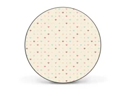 Discount Banjado Magnettafel Rund Größe 47cm Magnetwand Schwarz Aus Metall Magnetpinnwand Pinnwand Motiv Herzen Bunt