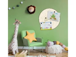 Discount Banjado Magnettafel Rund Größe 47cm Magnetwand Schwarz Aus Metall Magnetpinnwand Pinnwand Motiv Herzen Bunt