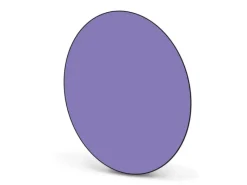 Best Banjado Magnettafel Rund Größe 47cm Magnetwand Schwarz Aus Metall Magnetpinnwand Pinnwand Motiv Lavendel