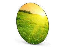 Hot Banjado Magnettafel Rund Größe 47cm Magnetwand Schwarz Aus Metall Magnetpinnwand Pinnwand Motiv Guten Morgen 2