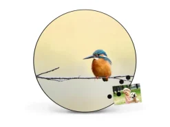 Discount Banjado Magnettafel Rund Größe 47cm Magnetwand Schwarz Aus Metall Magnetpinnwand Pinnwand Motiv Pause