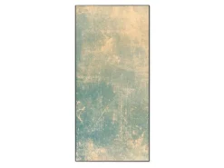 Hot Banjado Magnettafel 37x78cm Magnetwand Schwarz Aus Metall Magnetpinnwand Pinnwand Inkl. 4 Magnete Motiv Patina Grün