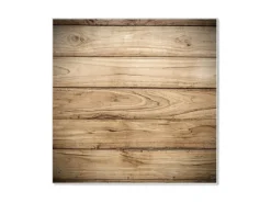 Banjado Magnettafel 50x50cm Magnetwand Weiß Aus Metall Magnetpinnwand Pinnwand Inkl. 4 Magnete Motiv Holzplanken