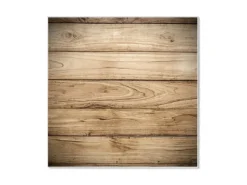 Banjado Magnettafel 50x50cm Magnetwand Weiß Aus Metall Magnetpinnwand Pinnwand Inkl. 4 Magnete Motiv Holzplanken