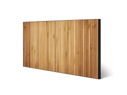 Outlet Banjado Magnettafel 78x37cm Magnetwand Schwarz Aus Metall Magnetpinnwand Pinnwand Inkl. 4 Magnete Motiv Bambusholz