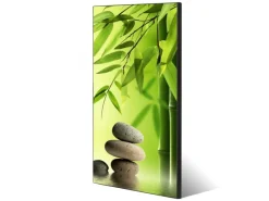 Sale Banjado Magnettafel 37x78cm Magnetwand Schwarz Aus Metall Magnetpinnwand Pinnwand Inkl. 4 Magnete Motiv Innere Ruhe